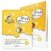Esfolio Pure Skin Essence Mask Sheet Anti-Aging Rejuvenation Hydration Honey (Pack of 10)…