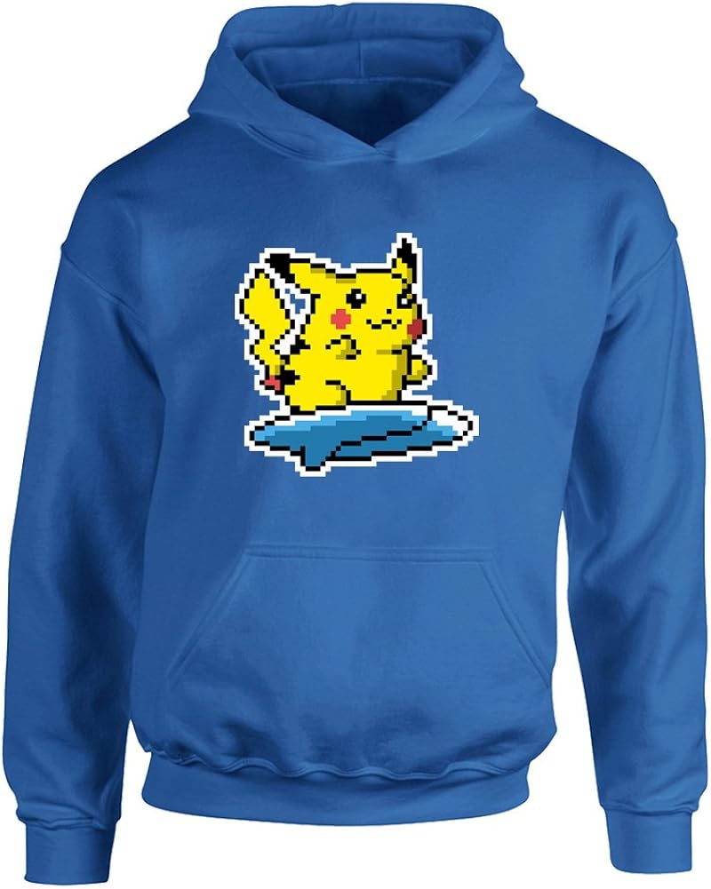 surfing pikachu hoodie