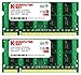 Komputerbay 2GB 2X 1GB DDR2 533MHz PC2-4200 PC2-4300 DDR2 533 (200 PIN) SODIMM Laptop Memory