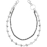 DEVPSISR Wallet Chain,Punk Trousers Pants Chains for Men Women,Pocket Chain Heavy Chain Belt Goth Accessories