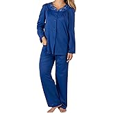 Shadowline Women's Petals Long Sleeve Pajama