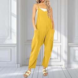 UNIANKIYA 2025 Spaghetti Strap Harem Long Pants One