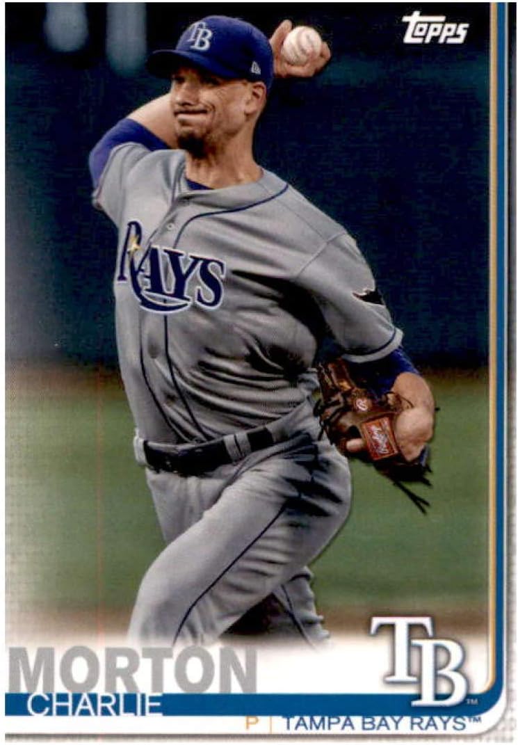 amazon com 2019 topps team edition tampa bay rays tb 3 charlie morton tampa bay rays baseball card collectibles fine art 2019 topps team edition tampa bay rays