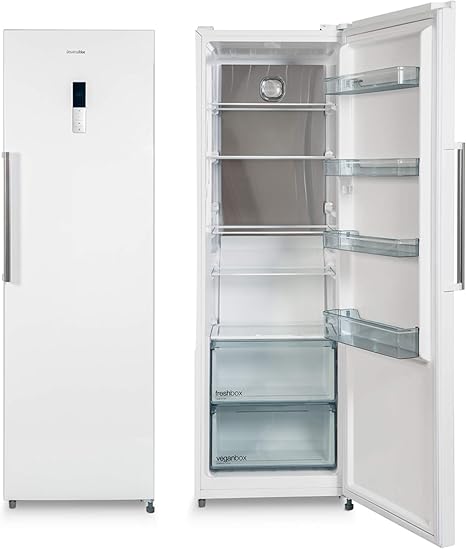 Universalblue Frigorifico Blanco 1 Puerta No Frost 185 Cm Sin Congelador Eficiencia Energetica A Capacidad Total 352l Sistema Silencioso Blanco 461 01 Amazon Es Grandes Electrodomesticos