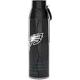 Tervis Venture Water Bottle NFL Philadelphia Eagles - Full Speed Triple Insulated Tumbler Travel Cup Keeps Drinks Cold & Hot, 26oz, Stainless Steel