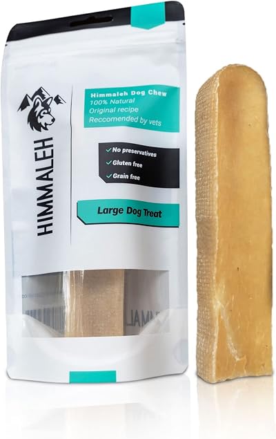 Himmaleh Yak Chews for Dogs Large Pack One Natural Protein Rich
