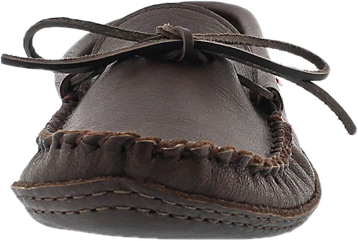 mens unlined moccasin slippers