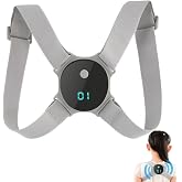GGFSSQ Smart Posture Corrector - Adjustable Upper Back Brace | with Vibration Intelligent Posture Reminder, Posture Trainer for Kids, Help to Keep Right Posture (J3000)