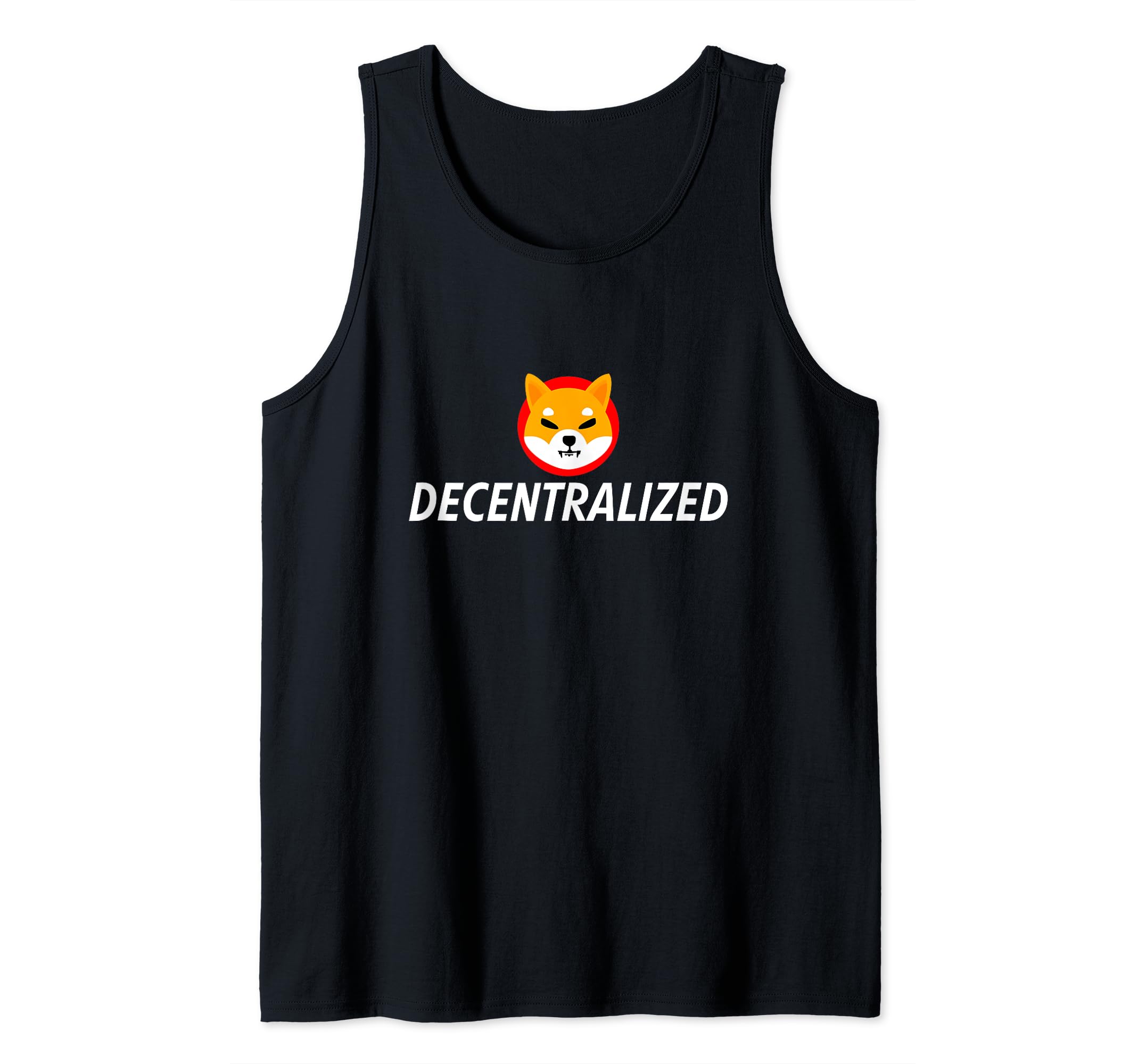 Shiba Coin Decentralized Blockchain HODL Cryptocurrency Cool Tank Top