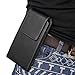 Kingsource Vertical Swivel Belt Clip Holtser Pouch, Holster Cover Pouch Holder Compatible For iPhone 12 iPhone 11 Pro iPhone XS AND iPhone X Color Black Fits With A Naked Phone Or With a Skin Cover On