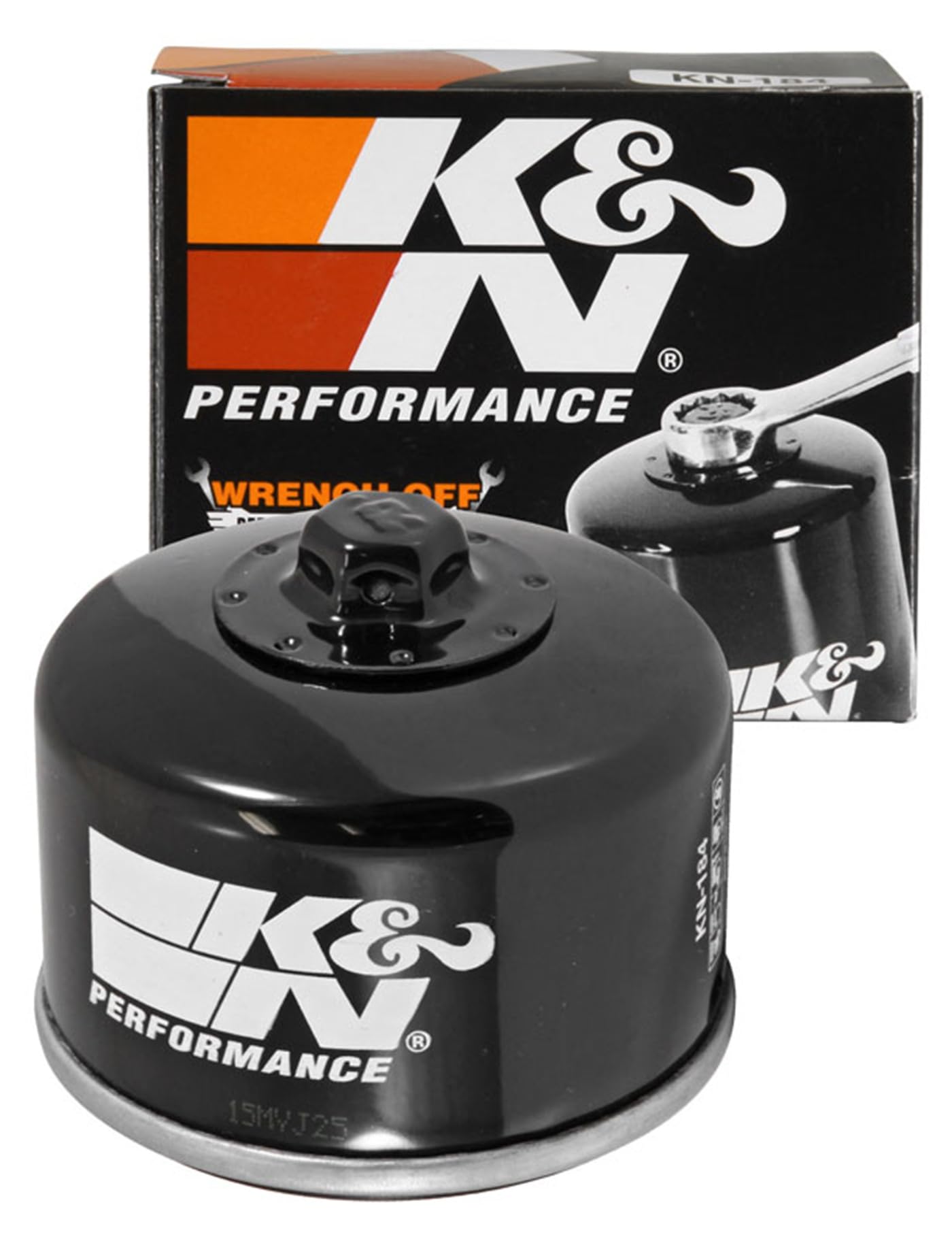 K&N Filters KN-184 Oil Filter, Schwarz