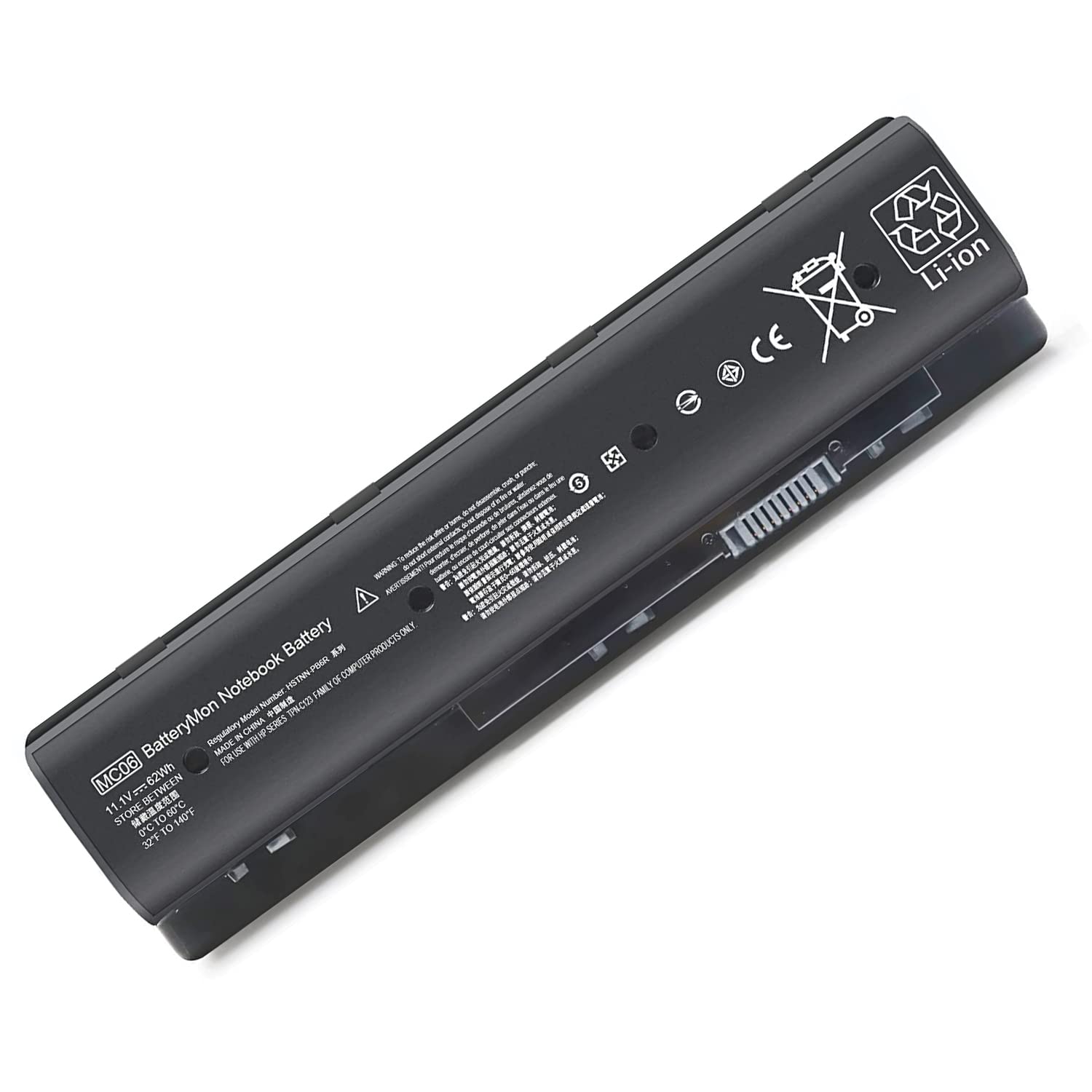 XITAIAN 11.1V 62Wh MC06 Replacement Battery for Hp Envy HSTNN-PB6R HSTNN-PB6L MC04 MC06 TPN-C123 15-ae100 17-n000 Series Laptop Fit 804073-851 805095-001 806953-851 807231-001