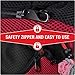 LUMAR Pet Sling Carrier for Dogs Two Size Adjustable M:6-13 Lbs The Only One Adapted Also for Car Seatbelt Connecting Safety a Toy for Traveling with The Small and Medium Dog