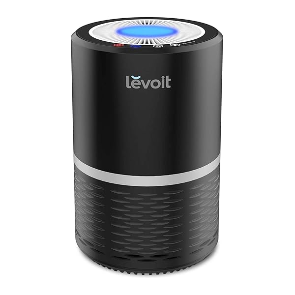 LEVOIT AIR PURIFIER FOR HOME BEDROOM, HEPA FRESHENERS FILTER SMALL ROOM CLEANER WITH FRAGRANCE SPONGE FOR SMOKE