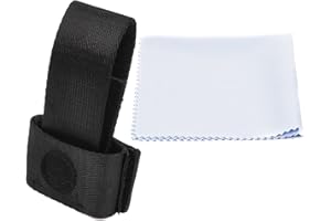 HIP BANANA Euphonium Hand Strap - Professional Grip Aid Accessory - Complete with Microfiber Instrument Cleaning Cloth