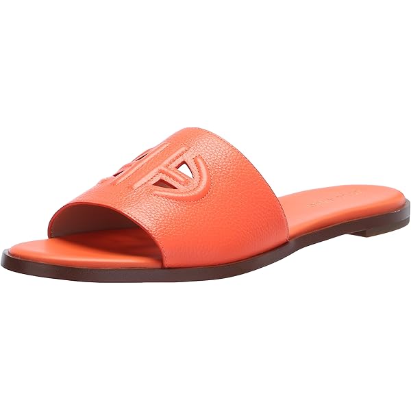 Amazon.com | Cole Haan Women's Fenley Sandal Flat, Black, 8 B US