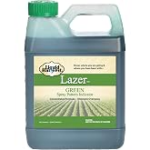 Liquid Harvest Lazer Green Concentrated Spray Pattern Indicator - 1 Quart (32 Ounces) - Perfect Weed Dye, Fertilizer Marking Dye, Turf and Herbicide Marker