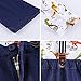 Baby Boy Clothes Outfit Toddler Kids 4 Pcs Suit Long Shirt Pants Bowtie Strap