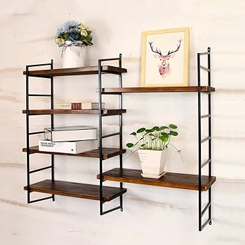 Gry Nuevo Estante De Pared Industrial Estilo Retro Sala De Estar