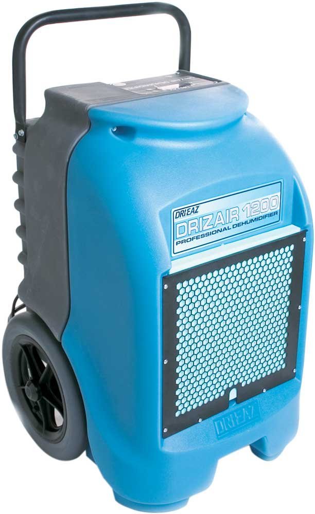 Dri-Eaz 1200 Commercial Dehumidifier with Pump, Industrial, Durable, Compact, Portable, Blue, F203-A, Up to 18 Gallon Water Removal per Day