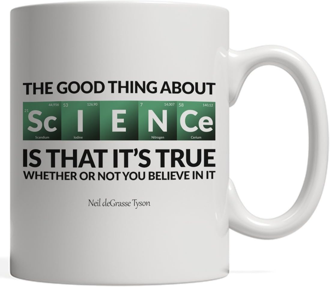 The Good Thing About Science Mug, Breaking Funny Gift - Great for your Physics, Chemistry or Biology Teacher | Engineering Graduation Gift