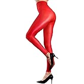 LUCKELF 10+ Colors Womens Footless Tights Ultra Soft Stretchy Pantyhose High Waist Stocking