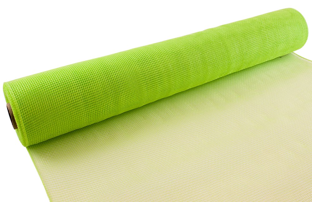 Eleganza Deco Mesh 53cm x 9.1m (10yds) Lime Green No.14