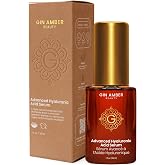 Gin Amber Beauty Hyaluronic Acid Serum - Hydrating Facial Serum, 1 fl oz | Hydrating Facial Serum for Plumper-Looking, Moisture-Boosted Skin