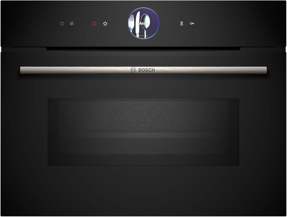 Bosch Series 8 Compact Oven with Microwave Function Black