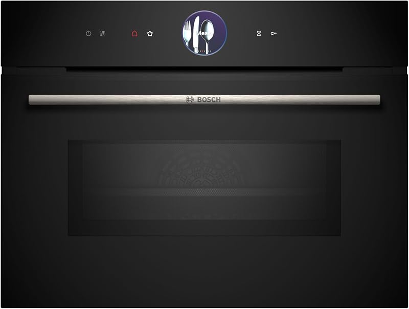 Bosch Series 8 Compact Oven with Microwave Function Black