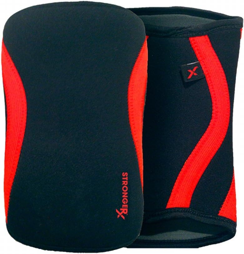 StrongerRx SRX Knee Sleeves - Black