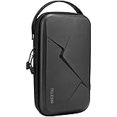 TELESIN Carry Case Waterproof Hard Carrying Bag for GoPro Max Hero 13 12 11 10 9 Insta360 X5/X4/X3 Ace Pro 2 Go Ultra DJI Osmo Action 6/5pro/4/Pocket 3/Nano EDC Tech Pouch Camera Accessories