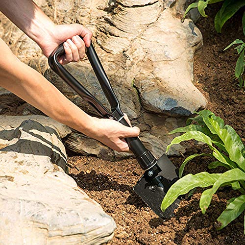 kaforto Military Folding Camping Shovel High Carbon Steel Portable