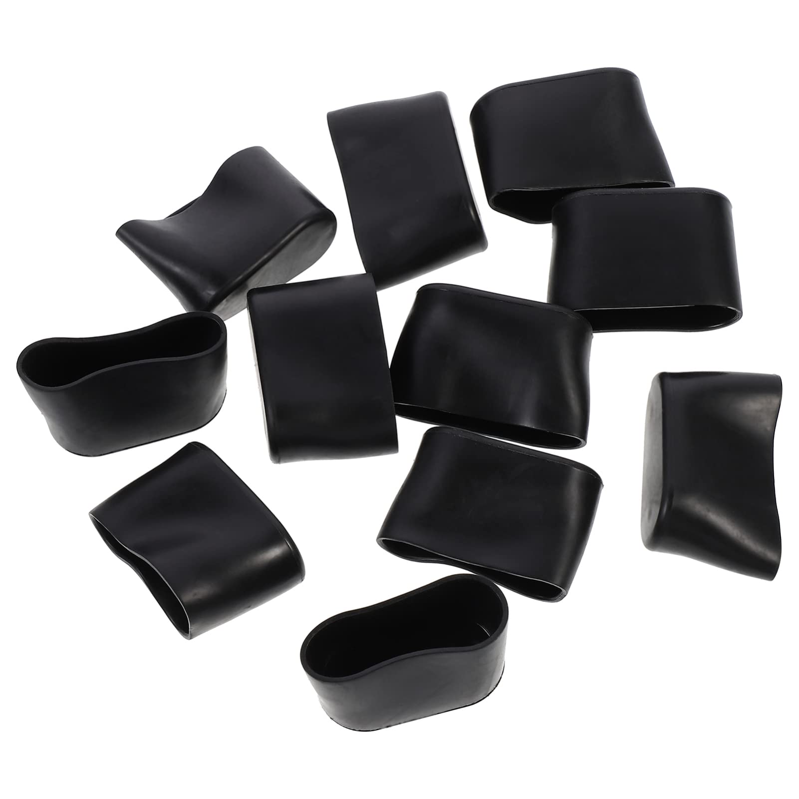 Veemoon 10pcs Table Chair Rubber Furniture Protector, Chair Leg Foot Cover Cap Table Leg End Caps Furniture Feet Covers End Caps Feet Covers
