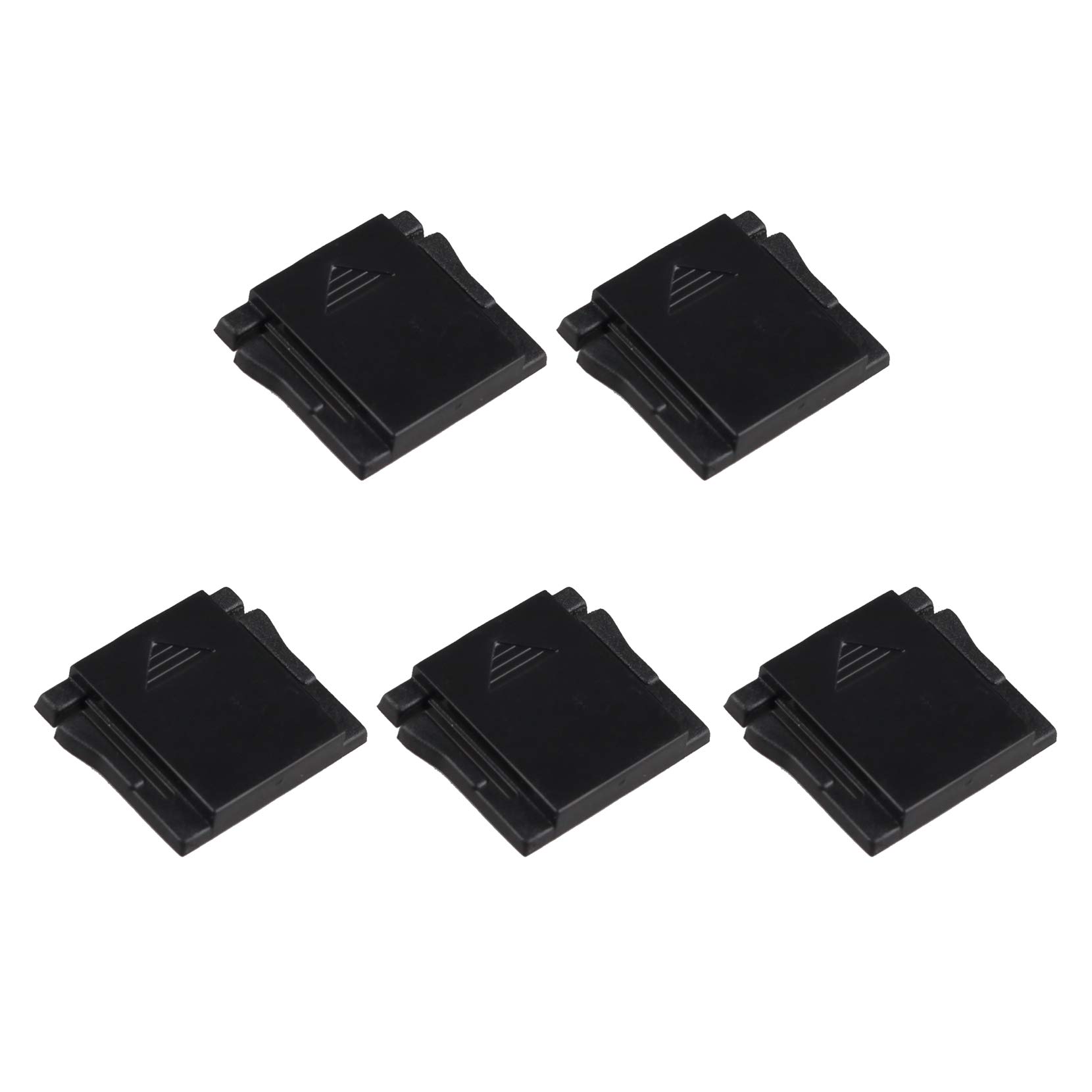 Futheda 5Pcs Universal Hot Shoe Cover Cap Protector Compatible with 60D 70D 6D 5D3 D750 D610 DSLR Digital Cameras