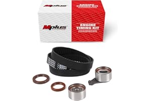 MPLUS OE SOLUTION AUTOPARTS MPLUS TCK199 Timing Belt Kit Fits for Toyota, 1987-2001 Camry丨1987-1992 Celica丨1991-1995 MR2丨1996-2000 forRAV4丨1999-2001 Solara 2.0L 2.2L l4 DOHC
