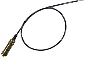 Throttle Control Mechanism for Gas Engine Air Compressors, Cable Whip Style (8HP - 16HP Engines, 36" Throttle Control Cable)