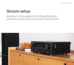 Denon AVR-X1800H 7.2 Channel AV Receiver