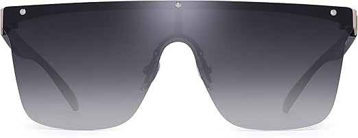 flat top mirror sunglasses