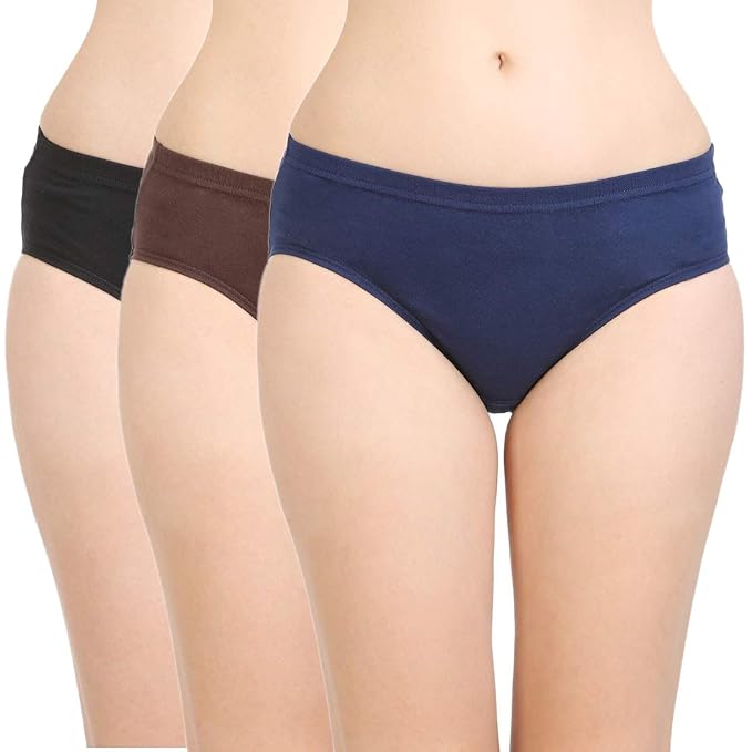 Buy Rosme Women Panties (Inner Elastic, Plain)(Pack of 3,5,10) (Colors