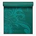 Gaiam Yoga Mat Premium Print Extra Thick Non Slip Exercise & Fitness Mat for All Types of Yoga, Pilates & Floor Workouts, Turquoise Surf, 6mm