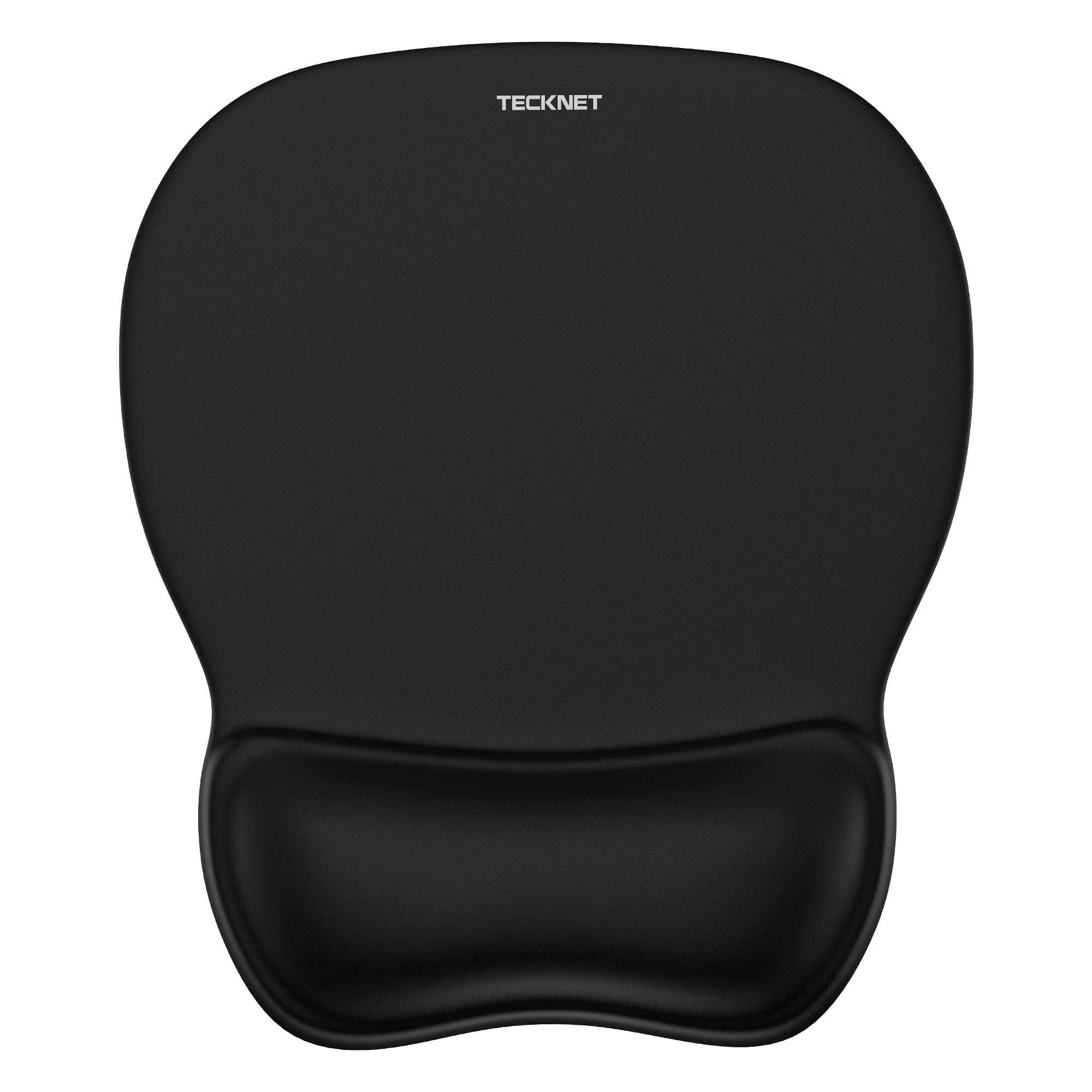 Photo 1 of TECKNET Gel Mouse Pad with Wrist Rest, Ergonomic Office Mousepad with Wrist Support - Non-Slip & Smooth Surface Comfortable Desk Accessories Mat for Office, Gaming and Study - Charcoal Black