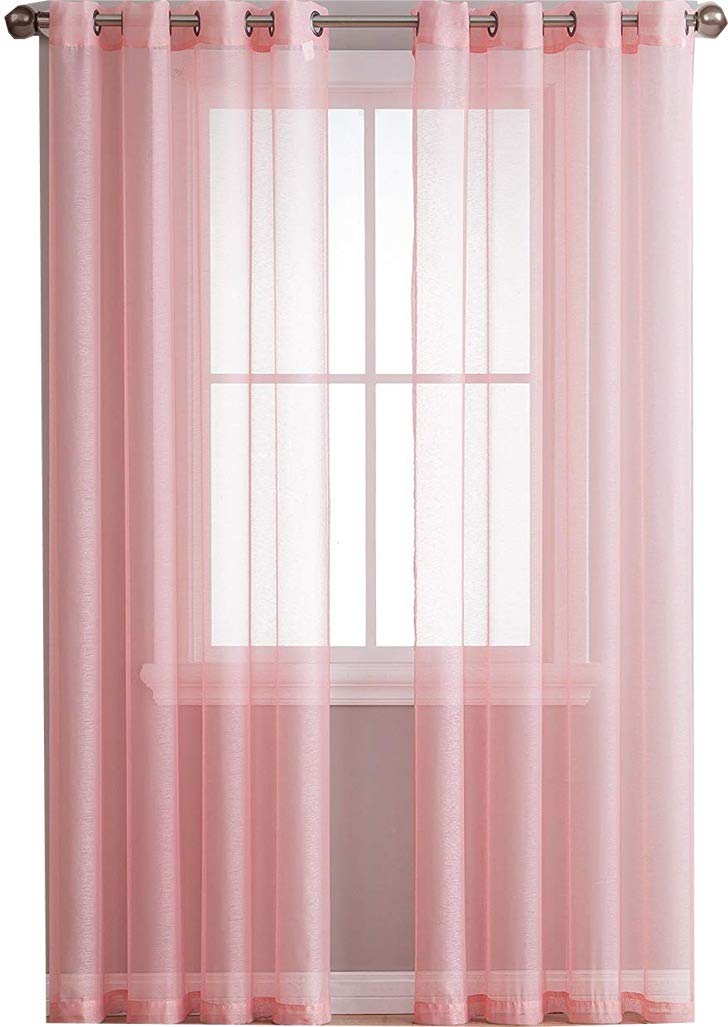Best living room curtains light pink