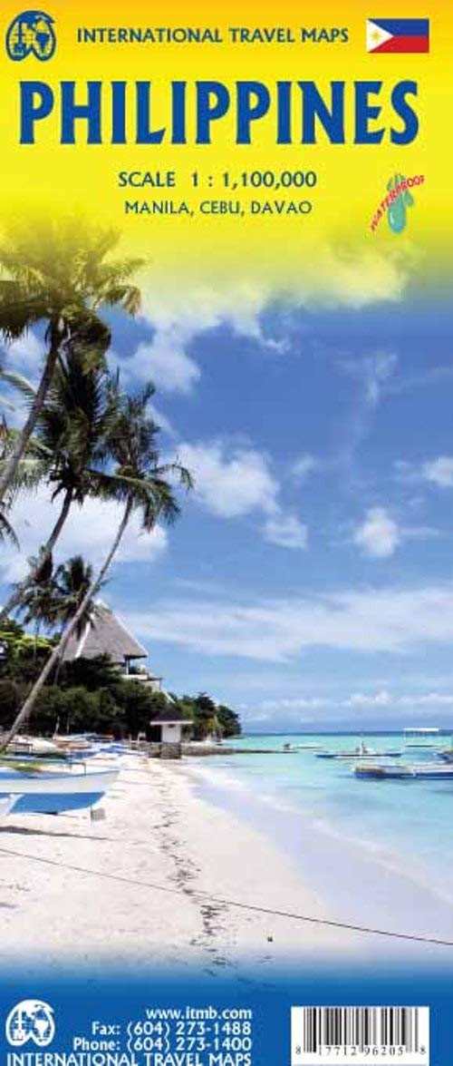 Philippines Travel Reference Map 5th Ed. 1:1.1M