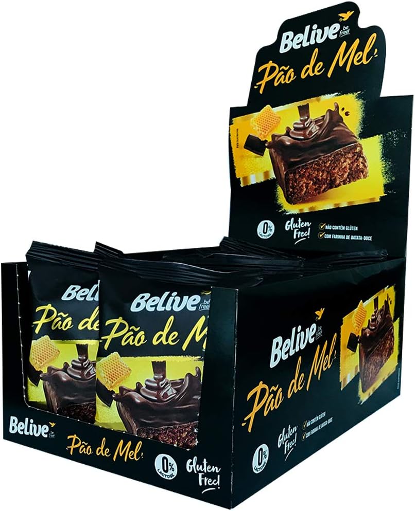 Pão de mel chocolate 10 unidades