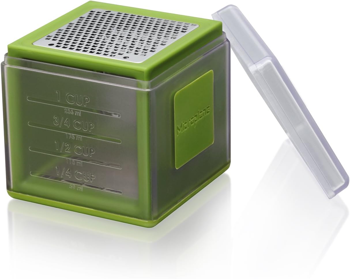 Microplane34702E Cube Grater, Plastic, Green