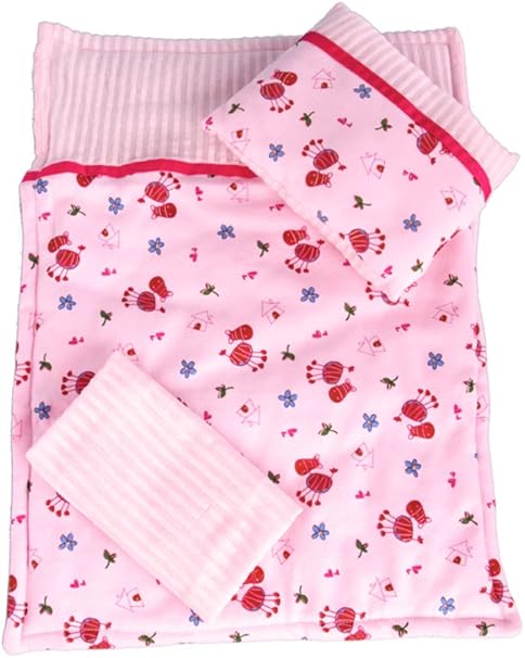 18 doll bedding set