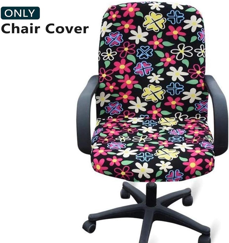 Melaluxe Office Chair Cover Universal Stretch Desk Chair
