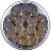 Handxen PAR36 LED Sealed Beam 18W 2100LM IP67 Aircraft Landing Light 9-32V | PAR36 18W 2100LM 6000K, IP67 Waterproof, 9-32V DC, Aircraft 4509/4595/4627 Compatible, Boat Tractor Forklift Work Light