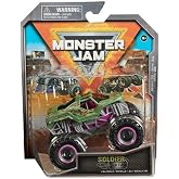 Monster Jam 2024 Official 1:64 Diecast Truck Series 35 Danger Divas Soldier Fortune